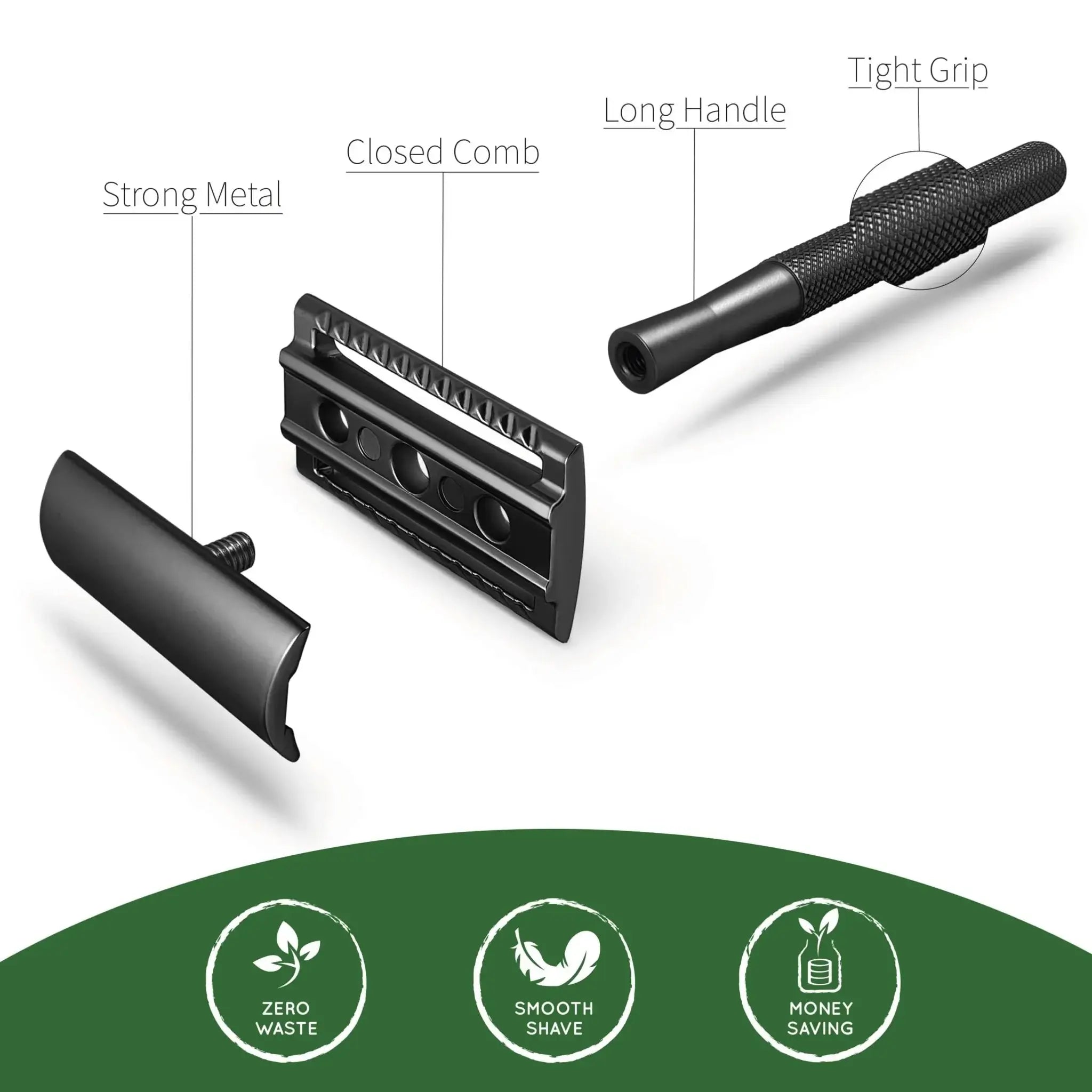 Safety Razor Shaving Bundle - The Plastic Free Co.